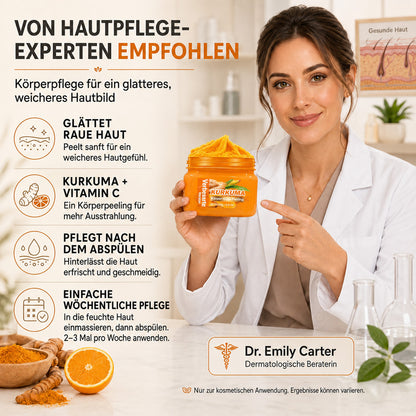 ✨ Drefryna® Kurkuma-Körperpeeling für strahlende Haut