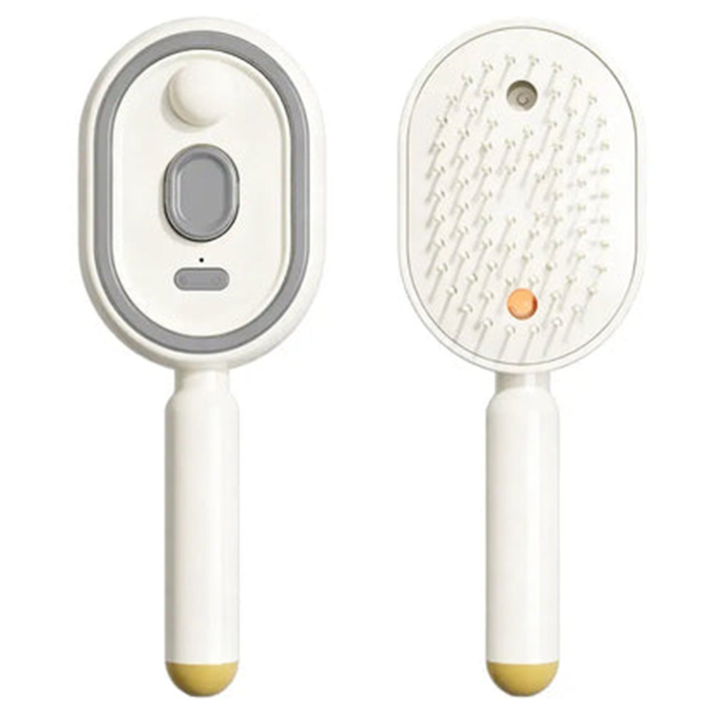 🔥Brosse de Massage du Cuir Chevelu Électrique avec Brume et Lumière Rouge