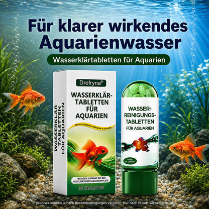 🌿Leistungsstarke Wasserreinigungstablette für Aquarien