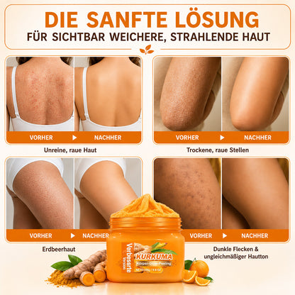 ✨ Drefryna® Kurkuma-Körperpeeling für strahlende Haut