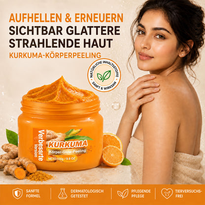 ✨ Drefryna® Kurkuma-Körperpeeling für strahlende Haut