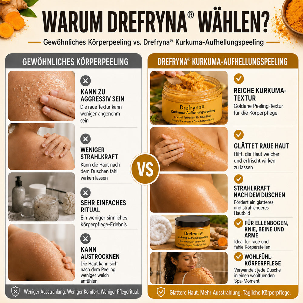 Kurkuma-Peeling für den Körper
