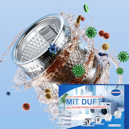 ✨ Allzweck-Sauerstoff-Reinigungstabletten – Kraftvolle Tiefenreinigung für Haushalt & Wäsche (10 Stück/Box)