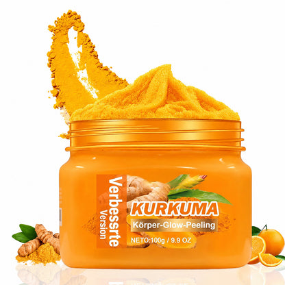 ✨ Drefryna® Kurkuma-Körperpeeling für strahlende Haut
