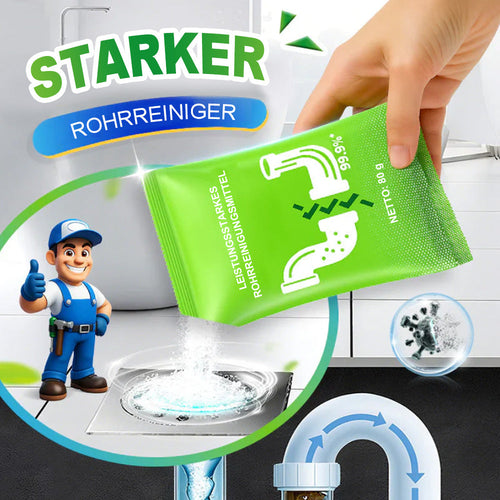 💥Leistungsstarkes tägliches Rohrreinigungspulver🏠– Schnellwirkend, sicher & schonend für Küche, Bad & Dusche 🛡️