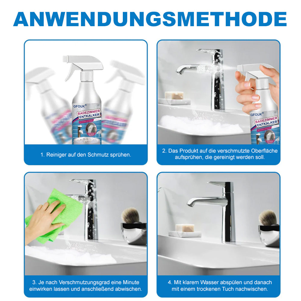 🧽 Hartnäckige-Flecken-Reiniger Spray – Multifunktions-Tiefenreinigung für Küche, Bad & mehr ✨
