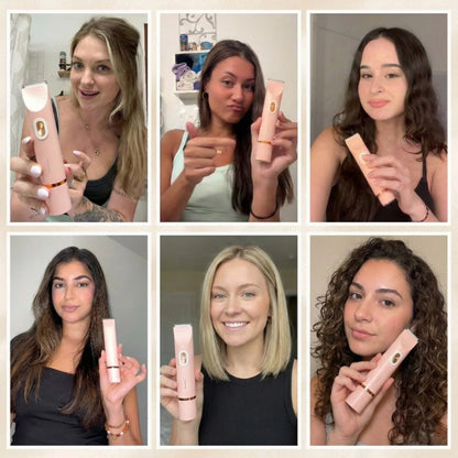✨2-in-1 Schmerzfreier Bikini Trimmer für Gesicht & Körper