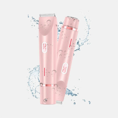 ✨2-in-1 Schmerzfreier Bikini Trimmer für Gesicht & Körper