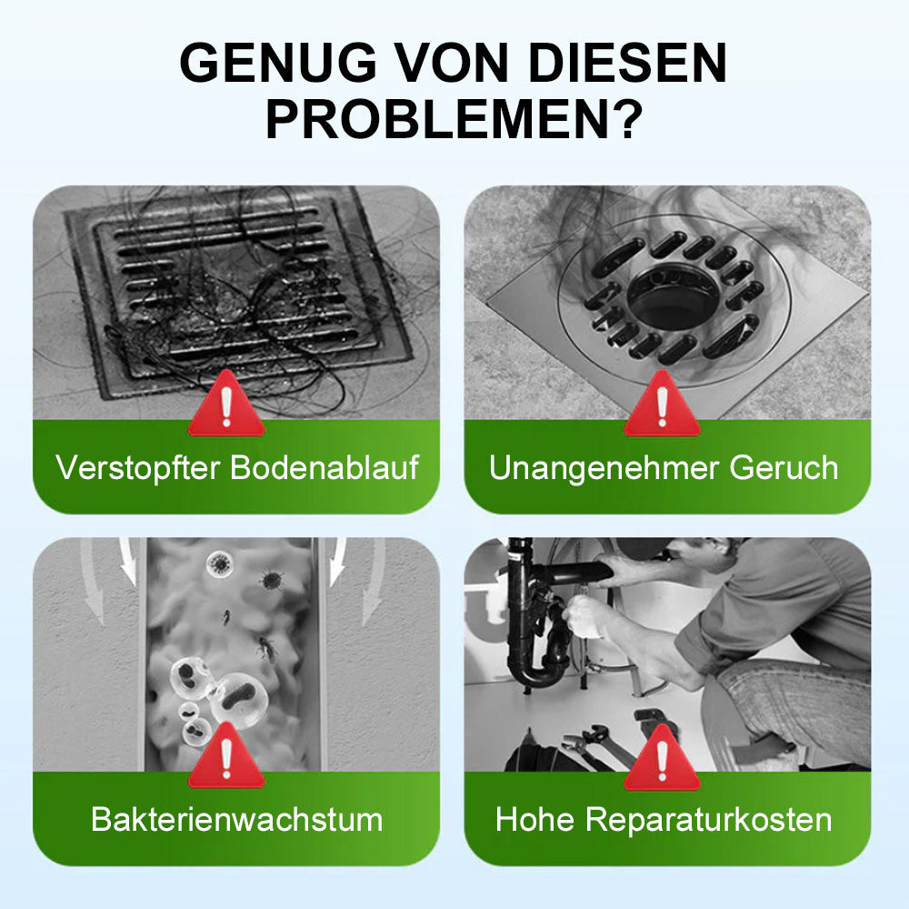 💥Leistungsstarkes tägliches Rohrreinigungspulver🏠– Schnellwirkend, sicher & schonend für Küche, Bad & Dusche 🛡️