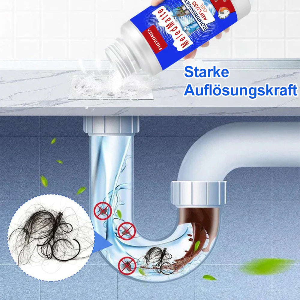 🛠️🚿 Leistungsstarkes Rohrreinigungsmittel – schnelle Beseitigung von Verstopfungen, sicher für Rohre und vielseitig einsetzbar 🚰✨
