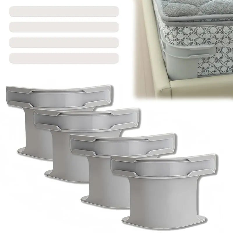 🛌 Anti‑Rutsch Bettlakenhalter – Starke Eckclips für glatte, straffe Laken ohne Verrutschen