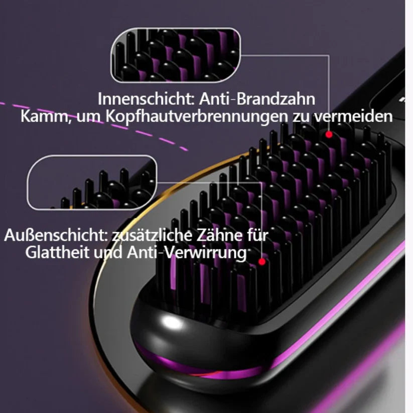 ✨🪮 Die erste intelligente Stylingbürste für kurzes Haar – präzise, sicher & mühelos