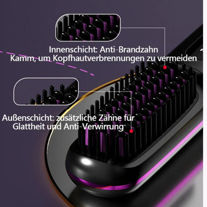✨🪮 Die erste intelligente Stylingbürste für kurzes Haar – präzise, sicher & mühelos