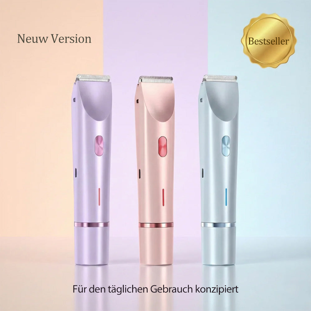 ✨2-in-1 Schmerzfreier Bikini Trimmer für Gesicht & Körper