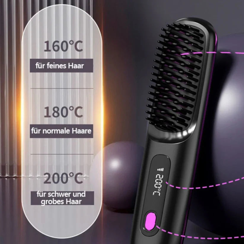 ✨🪮 Die erste intelligente Stylingbürste für kurzes Haar – präzise, sicher & mühelos