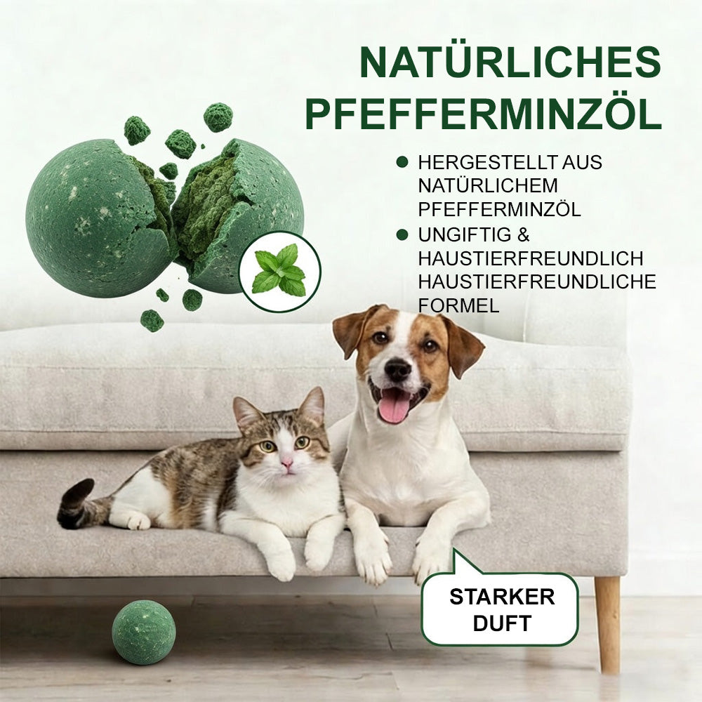 🌿Natürliche Pfefferminz-Kugeln gegen Mäuse & Insekten – Effektiv & Chemiefrei