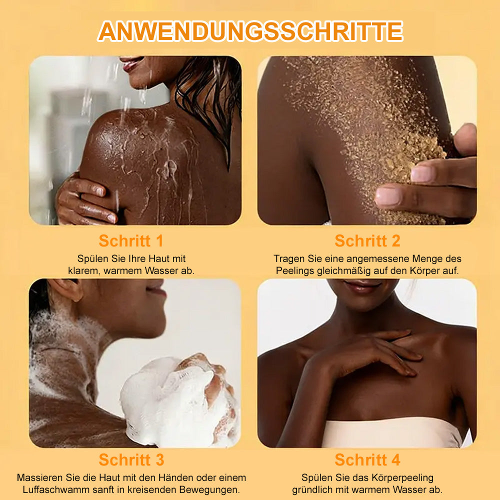 ✨ Drefryna® Kurkuma-Körperpeeling für strahlende Haut