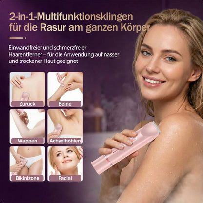 ✨2-in-1 Schmerzfreier Bikini Trimmer für Gesicht & Körper
