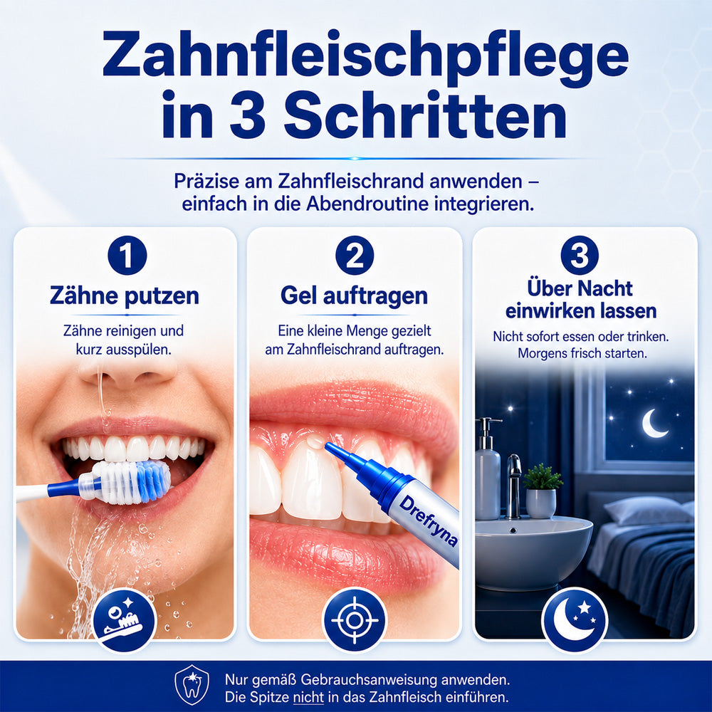 Repariert Zahnschäden in 7 Tagen