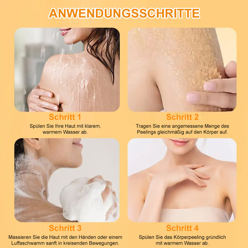 ✨ Drefryna® Kurkuma-Körperpeeling für strahlende Haut