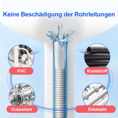 🛠️🚿 Leistungsstarkes Rohrreinigungsmittel – schnelle Beseitigung von Verstopfungen, sicher für Rohre und vielseitig einsetzbar 🚰✨