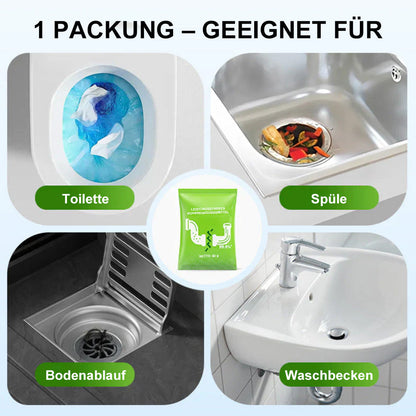 💥Leistungsstarkes tägliches Rohrreinigungspulver🏠– Schnellwirkend, sicher & schonend für Küche, Bad & Dusche 🛡️
